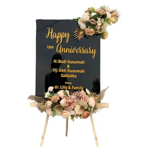 Papan Bunga Akrilik Salawangi